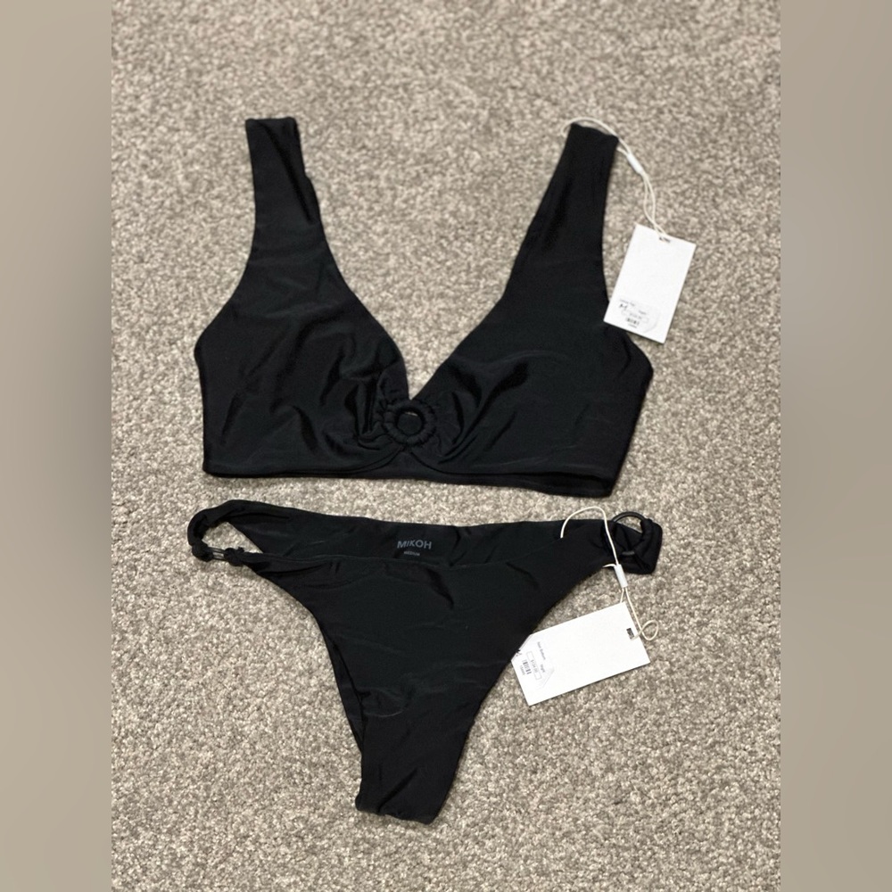 NWT Mikoh matching bathing suit, Medium
